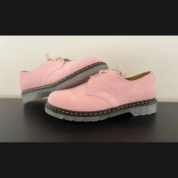 Dr. Martens | Shoes | Dr Martens 461 Iced Pink Suede Oxford  display picture 2